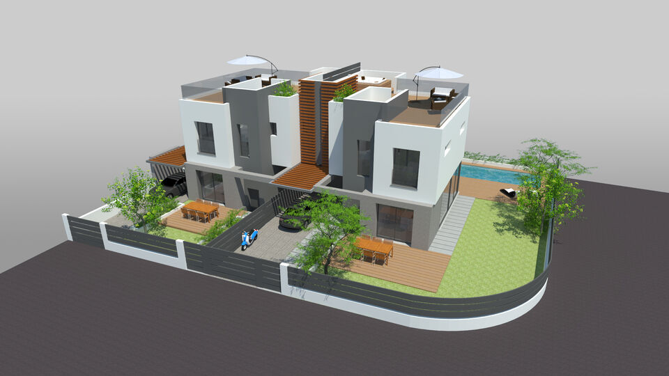 MODERN TOWNHOUSE IN PRIVILEGED LOCATION, S/W